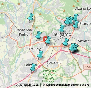 Mappa Via Bergamo, 24048 Treviolo BG, Italia (4.17412)