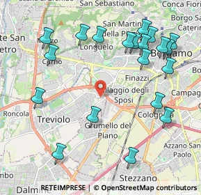 Mappa Via Bergamo, 24048 Treviolo BG, Italia (2.4185)