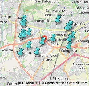 Mappa Via Bergamo, 24048 Treviolo BG, Italia (1.925)