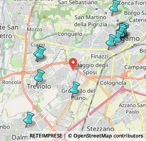Mappa Via Bergamo, 24048 Treviolo BG, Italia (2.64)