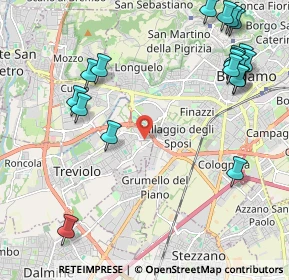 Mappa Via Bergamo, 24048 Treviolo BG, Italia (2.7245)