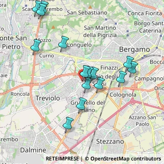 Mappa Via Bergamo, 24048 Treviolo BG, Italia (2.02933)