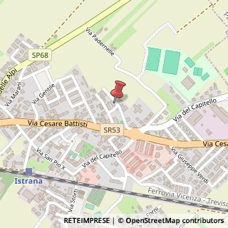 Mappa Via G. Marconi, 8, 31036 Istrana, Treviso (Veneto)