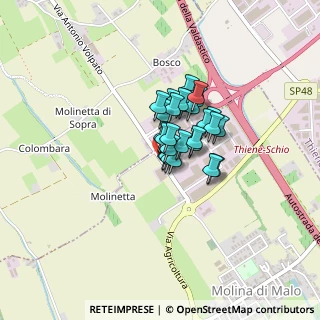 Mappa Via Industria, 36035 Marano vicentino VI, Italia (0.22222)