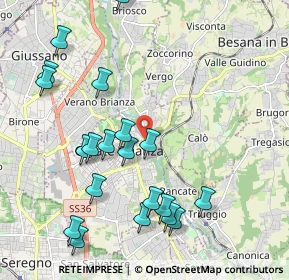 Mappa Viale Trento e Trieste, 20841 Carate Brianza MB, Italia (2.277)