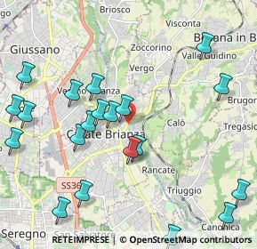 Mappa Viale Trento e Trieste, 20841 Carate Brianza MB, Italia (2.4605)