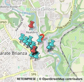 Mappa Viale Trento e Trieste, 20841 Carate Brianza MB, Italia (0.3645)