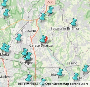 Mappa Viale Trento e Trieste, 20841 Carate Brianza MB, Italia (6.288)