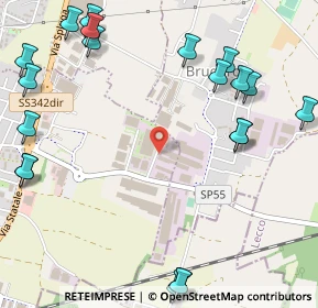 Mappa Via dell'Industria, 23875 Osnago LC, Italia (0.746)