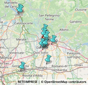 Mappa Via Carlo Alberto dalla Chiesa n. 13 capannone, 24048 Treviolo BG, Italia (10.7475)