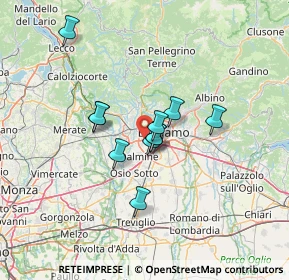 Mappa Via Carlo Alberto dalla Chiesa n. 13 capannone, 24048 Treviolo BG, Italia (9.60818)