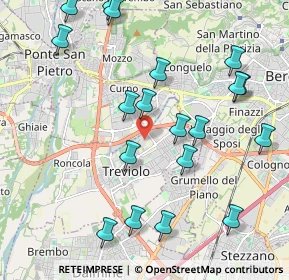 Mappa Via Carlo Alberto dalla Chiesa n. 13 capannone, 24048 Treviolo BG, Italia (2.29842)