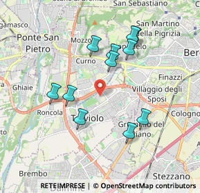 Mappa Via Carlo Alberto dalla Chiesa n. 13 capannone, 24048 Treviolo BG, Italia (1.72545)