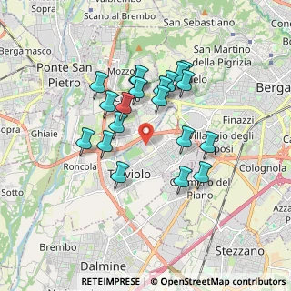 Mappa Via Carlo Alberto dalla Chiesa n. 13 capannone, 24048 Treviolo BG, Italia (1.519)