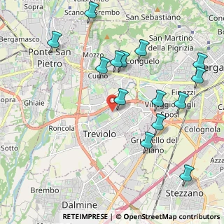 Mappa Via Carlo Alberto dalla Chiesa n. 13 capannone, 24048 Treviolo BG, Italia (2.29357)