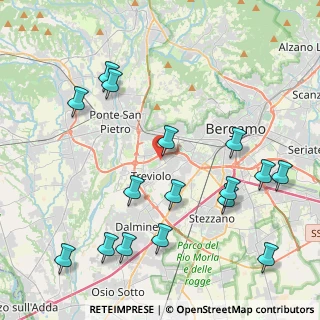Mappa Via Carlo Alberto dalla Chiesa n. 13 capannone, 24048 Treviolo BG, Italia (4.90625)