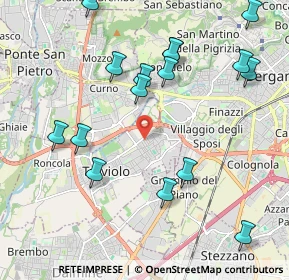 Mappa Via Architetto G. Broglio, 24048 Treviolo BG, Italia (2.29438)