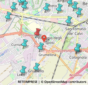 Mappa Via Valgimigli Manara, 24127 Bergamo BG, Italia (1.5305)