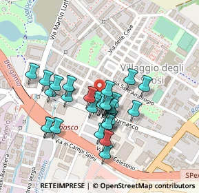 Mappa Via Valgimigli Manara, 24127 Bergamo BG, Italia (0.18333)