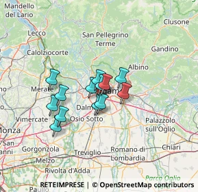 Mappa Strada Alla Trucca, 24127 Bergamo BG (8.71385)