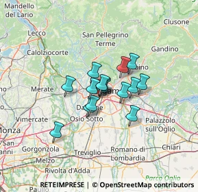 Mappa Strada Alla Trucca, 24127 Bergamo BG (7.894)