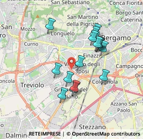 Mappa Strada Alla Trucca, 24048 Treviolo BG, Italia (1.56)