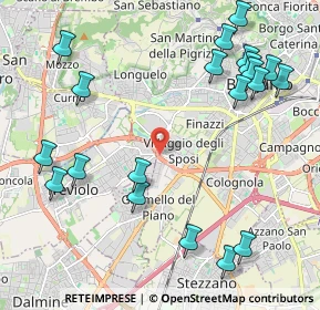 Mappa Strada Alla Trucca, 24048 Treviolo BG, Italia (2.6135)