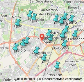 Mappa Strada Alla Trucca, 24048 Treviolo BG, Italia (2.06)