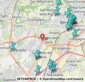 Mappa Strada Alla Trucca, 24048 Treviolo BG, Italia (2.7705)