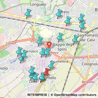 Mappa Strada Alla Trucca, 24048 Treviolo BG, Italia (1.223)