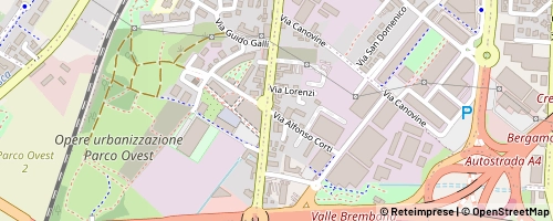 Mappa Bérgamo