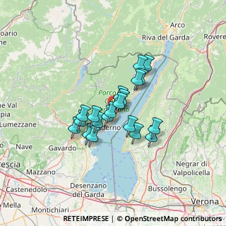 Mappa Via Sostaga, 25084 Gargnano BS, Italia (9.469)