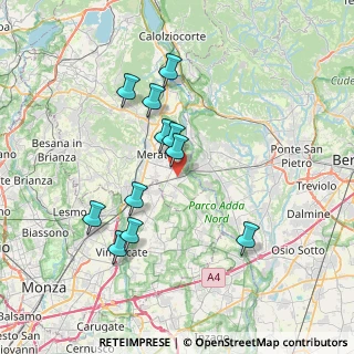 Mappa Via Giacomo Matteotti, 23877 Paderno d'Adda LC, Italia (6.78727)