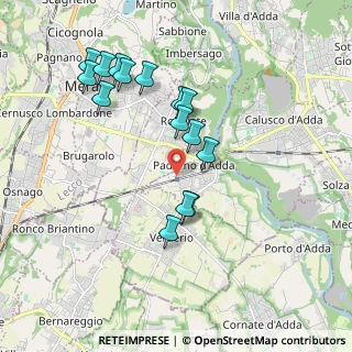 Mappa Via Giacomo Matteotti, 23877 Paderno d'Adda LC, Italia (1.83533)