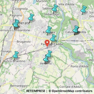Mappa Via Giacomo Matteotti, 23877 Paderno d'Adda LC, Italia (2.48133)