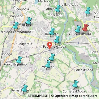Mappa Via Giacomo Matteotti, 23877 Paderno d'Adda LC, Italia (2.73769)