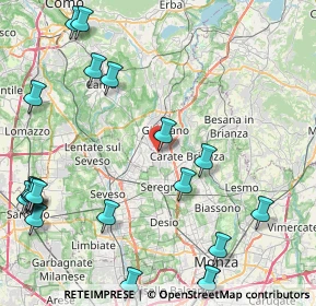 Mappa Viale Como, 20034 Giussano MB, Italia (11.596)