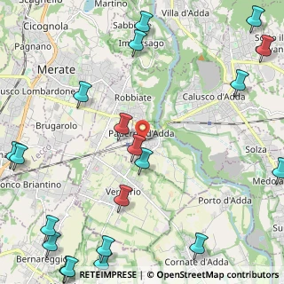 Mappa 23877 Paderno d'Adda LC, Italia (3.366)