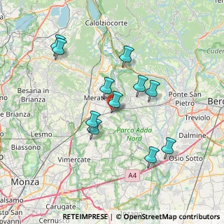 Mappa 23877 Paderno d'Adda LC, Italia (6.78818)