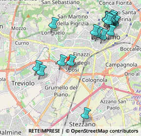 Mappa Via Sant'Ambrogio, 24127 Bergamo BG, Italia (2.40842)