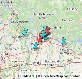 Mappa Via Sant'Ambrogio, 24127 Bergamo BG, Italia (5.60583)