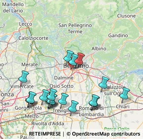 Mappa Via Sant'Ambrogio, 24127 Bergamo BG, Italia (17.952)