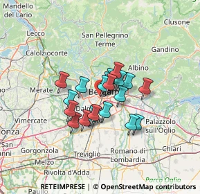 Mappa Via Sant'Ambrogio, 24127 Bergamo BG, Italia (8.612)