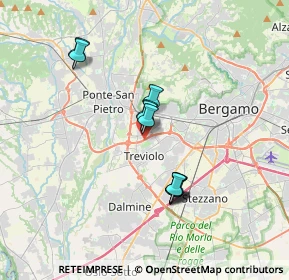 Mappa SS671, 24035 Curno BG, Italia (2.88909)