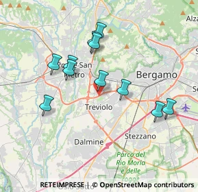 Mappa SS671, 24035 Curno BG, Italia (3.41455)