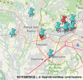 Mappa SS671, 24035 Curno BG, Italia (4.49455)