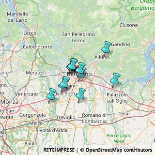 Mappa Via Giovanni Falcone, 24126 Bergamo BG, Italia (8.02417)