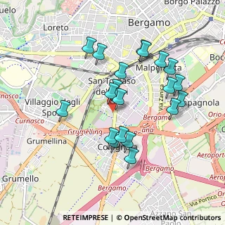 Mappa Via Giovanni Falcone, 24126 Bergamo BG, Italia (0.864)