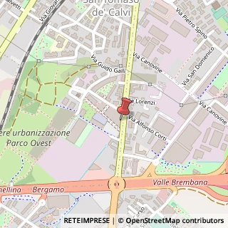 Mappa Via San Bernardino, 139/E, 24126 Bergamo, Bergamo (Lombardia)