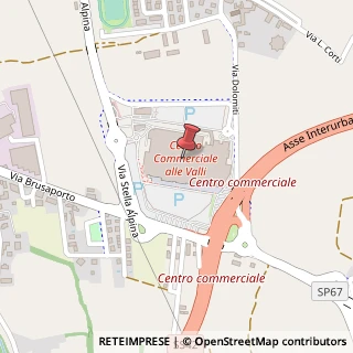Mappa Via Brusaporto 41 c/o Ccle alle Valli, 24068 Seriate BG, Italia, 24068 Seriate, Bergamo (Lombardia)